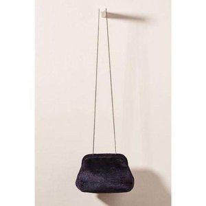 Anthropologie Midnight Navy Mollie Clutch